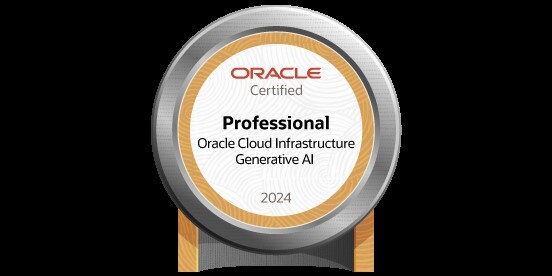 Oracle Generative AI Professional Badge